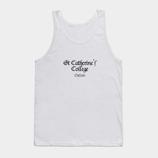 Oxford St Catherine's College Medieval University Tank Top